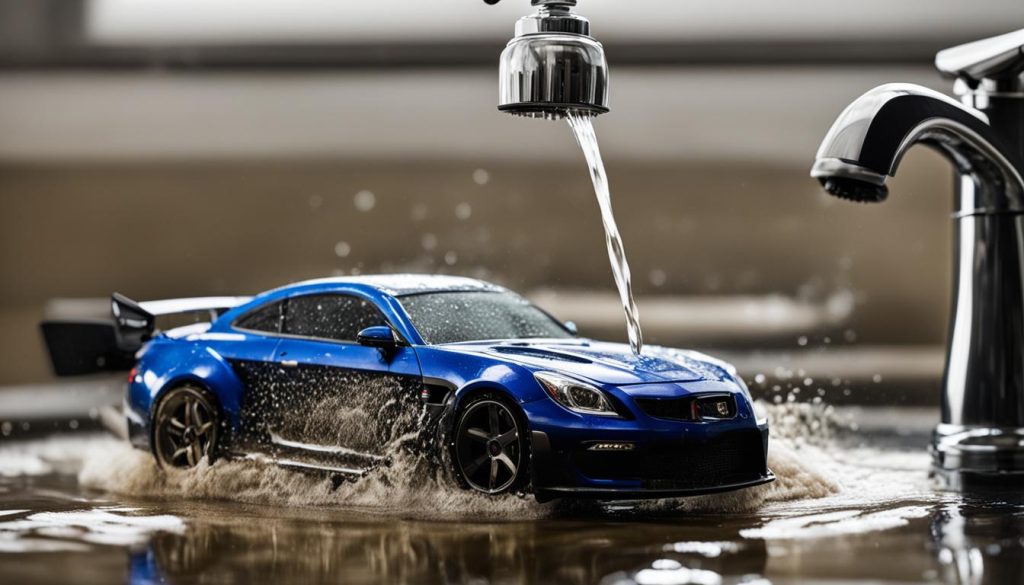 Aftercare for waterproof RC car