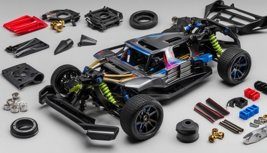 RC car parts image