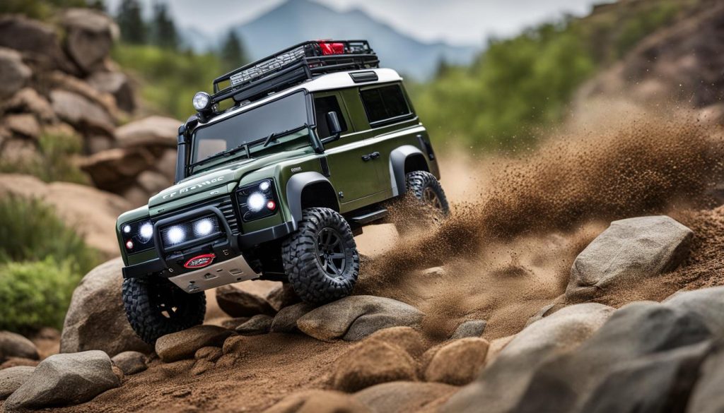 Traxxas Land Rover Defender Remote Control Car