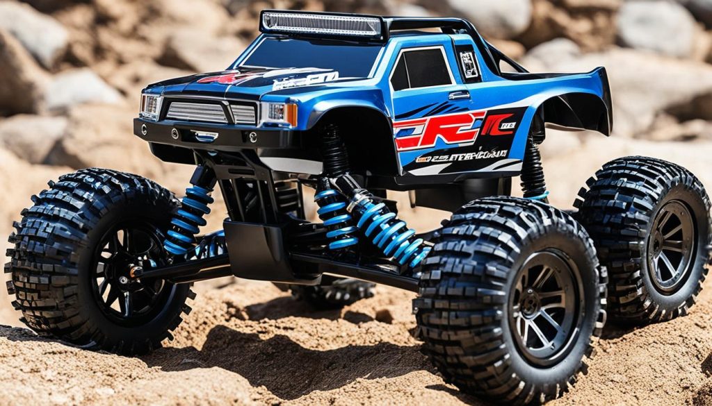 What are the basic components of an off-road RC car