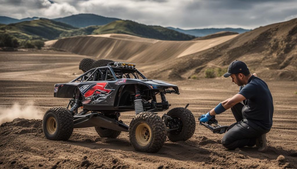 tuning suspension for off-road RC cars